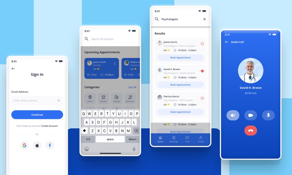 Healthcare App — Appointment Booking & Patient Records