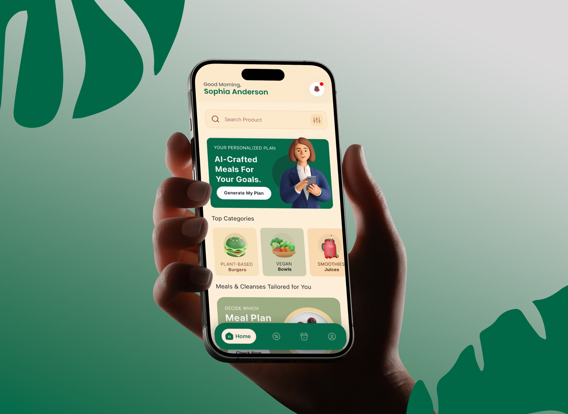 Plant-Based Meal Planning App