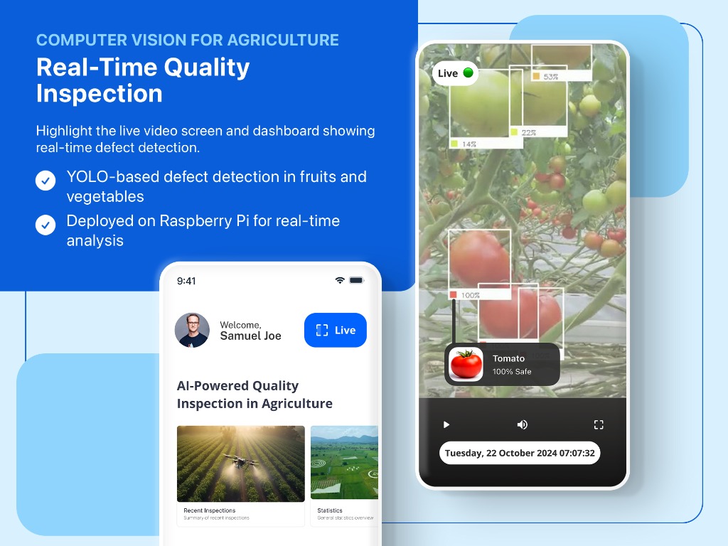 AgriTech AI: Smart Quality Control — Screen 03